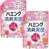 Amazon | 【まとめ買い】 ハミング 消臭実感 柔軟剤 詰め替え 大容量