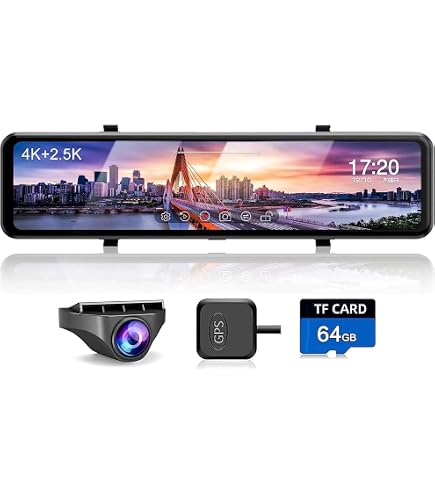 美品！ドライブレコーダー 前後カメラ 12インチ Sony415センサー