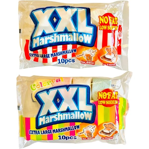 Amazon.co.jp: アンディ XXL マシュマロ 10個入 PSJBOX ジャンボサイズ