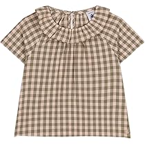 WAAC シアサッカー半袖ブラウス 美品 WAAC シアサッカー半袖ブラウス 美品 セール】WOMEN'S シア