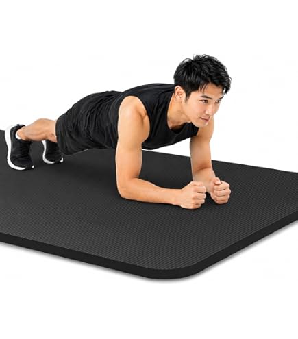 Amazon | トレーニングマット 厚め 大きめ 幅広90cm 極厚20mm