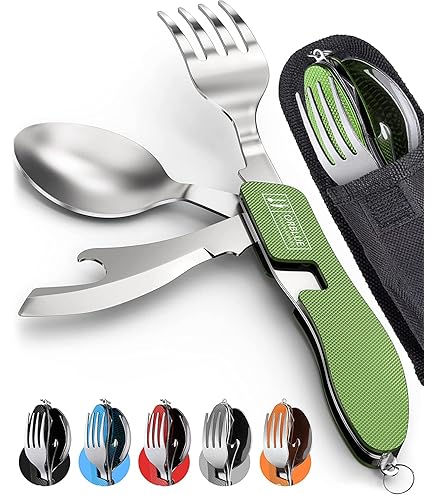 フォークスプーンナイフ23本 H12-51 国産スプーン・フォーク付 7徳 引割ナイフ【レッド】（KT