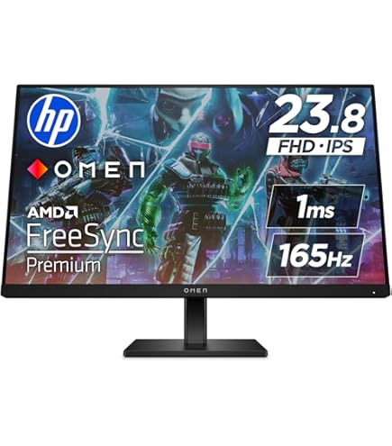 Amazon.co.jp: HP ゲーミングモニター 31.5インチ 2560×1440 1ms 165Hz