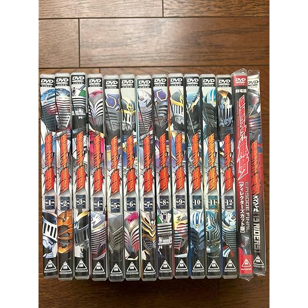 Amazon.co.jp: 仮面ライダー龍騎 全12巻セット [マーケット