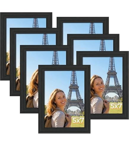Mur photos avec 10 cadres noir | Deknudt Frames