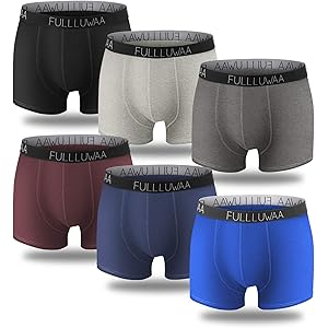 ボクサーパンツ メンズ 下着 6枚セット コトン 前閉じ 吸水速乾 ボクサーブリーフ ローライズ