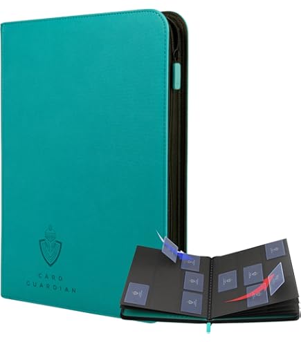 Ultimate Guard Black XenoSkin 8 Pocket Zipfolio 16 Pocket Card