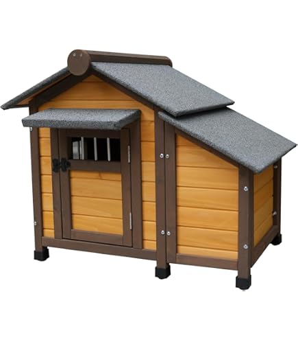 Amazon | Petsfit 犬小屋 屋外用 小型犬 犬舎 犬ハウス ドッグハウス