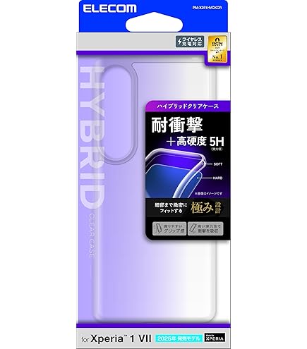 Amazon | エレコム Xperia 1 VII/Xperia 1 VI ガラスフィルム フレーム