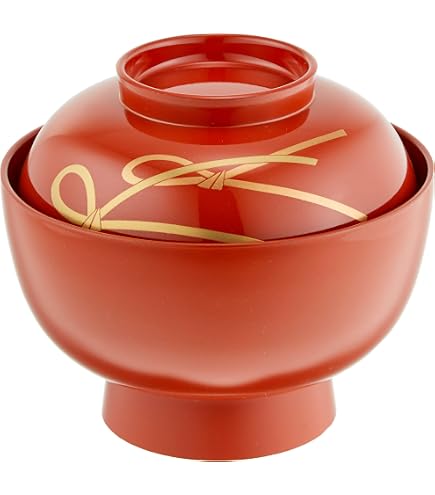 輪島塗り 若狭塗 漆器 伝統工芸品☆深型汁椀 雑煮椀 夫婦
