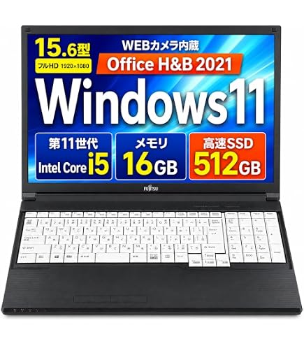 Amazon.co.jp: 富士通LIFEBOOK A5510 □15.6型 フルHD (1920×1080