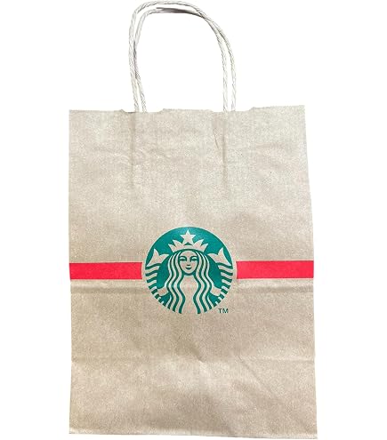 Amazon | STARBUCKS スターバックス スタバ 紙袋 バッグ ショッパー
