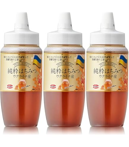 Amazon | BeeWorks アルゼンチン産 純粋はちみつ 蜂蜜 1500g (500gx3