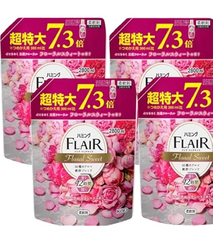 Amazon | 【ケース販売】フレアフレグランス 柔軟剤 フローラル