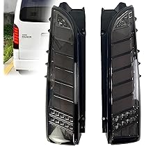 Amazon | LED 黒武者 テールランプ ハイエース 200系 1-7型
