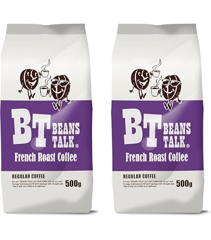 BEANS TALK French Roast Coffee 500g 8袋 Amazon.co.jp: Beans Talk French Roast Blend, Deep Roast, 17.6 oz