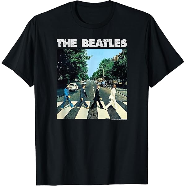 Amazon | ビートルズ-アビーロード Tシャツ | Tシャツ・カットソー 通販