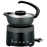ツインバード 燕三条 酒燗器 熱燗 1.5合 電気式 温度調節 卓上 日本酒 新潟 ブラック TW-D418B