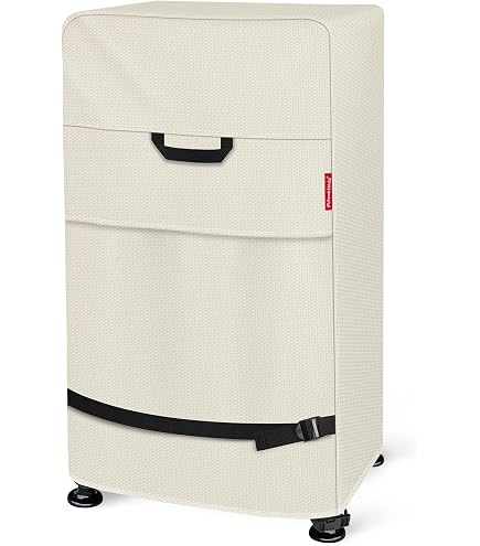 Dyna-Glo Grillabdeckung Für Holzkohle Smoker – Wasserdicht, Mit Griffen (ca. 50x50x75 Cm)