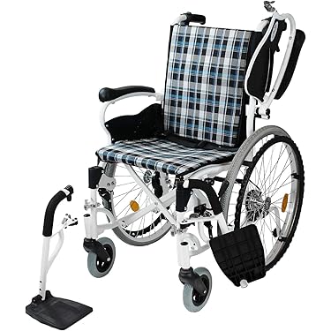 自走用車椅子 チェック柄【A-89】 自走用車椅子 チェック柄【A-89】 自走用車椅子 チェック柄【A-89】