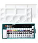 Amazon.co.jp: サクラクレパス 絵の具 ポスターカラー 30ml 12色セット