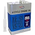 AZ(エーゼット) バイク用 4サイクル エンジンオイル 4L 【10W-40/MA2規格/100%化学合成油/2輪用】 MEB-012/EG044/ONROAD