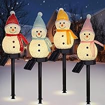 Amazon.co.jp: ソーラー ガーデンライト 置物ライト クリスマス