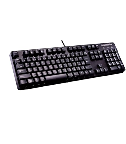 Amazon.co.jp: SteelSeries Red switches採用ゲーミングキーボード
