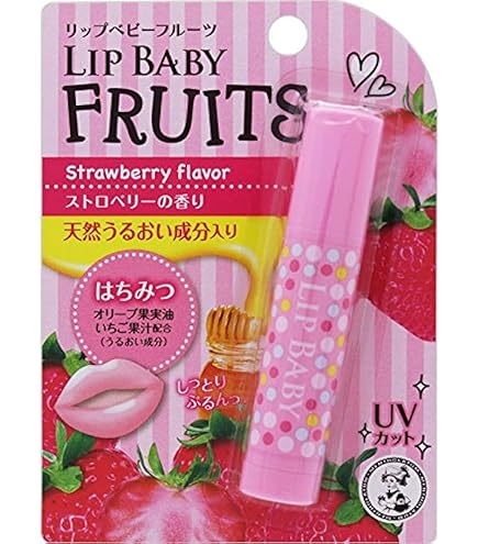 Amazon.co.jp: メンソレータム リップベビーフルーツ グレープ&ベリー