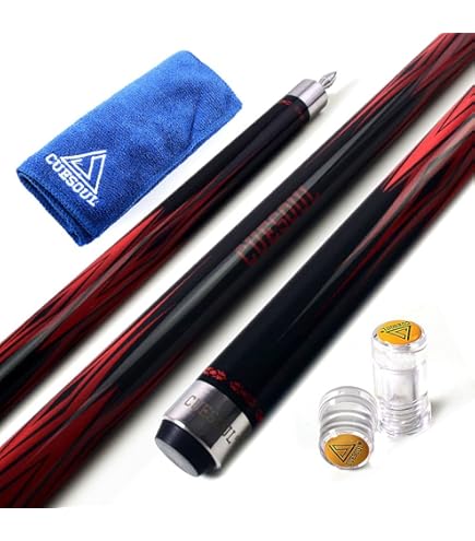 Amazon | CUESOUL Soocoo Series 2x2のハードプールキューケース