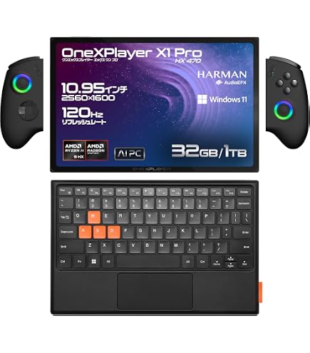 Amazon.co.jp: ONEXPLAYER X1 PRO 国内正規版 3in1PC 10.95インチ