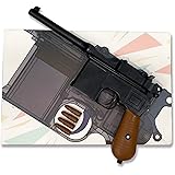 モーゼルC96 モデル銃 おもちゃのコ教模型を組み立てる ハンドガン風おもちゃ銃 (ブリッジを含む)