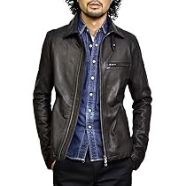 ホフさん専用 MINE DENIM シングルレザーライダース 2025年最新