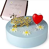 魔法洋菓子店ソルシエ センイルケーキ パステルブルー クリームケーキ 4号 13.5cm 2人～4人分 約270g 誕生日ケーキ 【バースデー飾り付】
