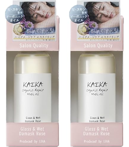 【新品未使用】KAIKA ヘアオイルダメージヘア 洗い流さない×6本セット Amazon | KAIKA カイカ Mリペアトリートメント 【 100mL × 2本 セット