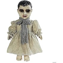 【曰く付き】　　招く人形達 金沢箔屏風 四曲小屏風 1.5尺