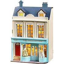 Amazon | ミニチュアハウスキット - ドールハウス ミニチュア