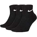 NIKE(ナイキ) メンズ 3P エブリデイ クッション クウォーターソックス [サイズ：25～27cm] [カラー：ブラック×ホワイト] #SX7667-010