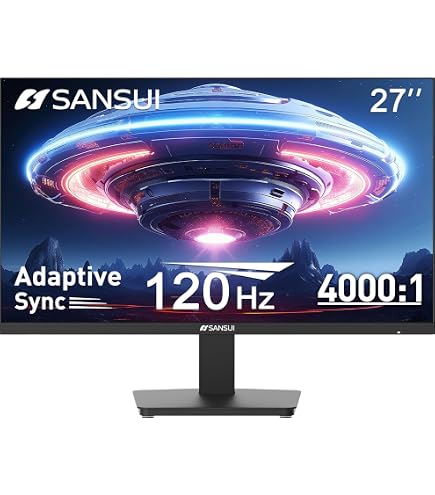 ASUS VL278H 27-inch Eye Care Monitor, 1ms, 75Hz, Adaptive-Sync