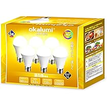 Amazon | 【高演色AAA相当】LED電球 温白色 e17口金 60W形 ミニ