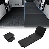 GIMUYA スズキ エブリイバン DA17V 車中泊マット 折りたたみ式 EVERY 運転席 ベッドキット 段差解消 快適睡眠 軽量 防水 専用 設計 仮眠 防災 PVC+高密度ウレタン 運転席用 ブラック 1PCS