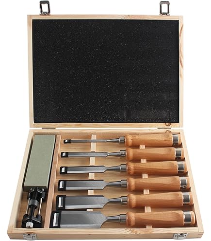 Amazon.co.jp: PFEIL 「スイス製」中間サイズ 彫刻道具 6個セット