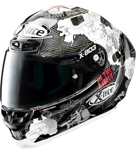 メルリカ使用数回美品　ノーランX-803 ウルトラカーボン　ストーナー　Ｌ NOLAN X-lite X-803RS ULTRA CARBON ストーナー ストーナー
