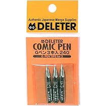 Amazon | デリーター(Deleter) Gペン (3本入) 10x5x0.3cm 3411004