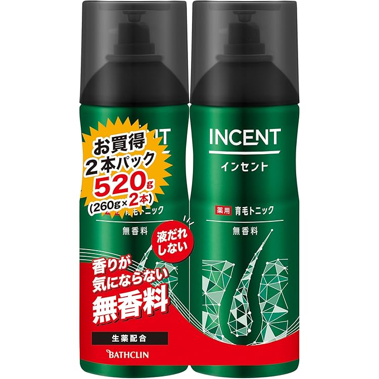 インセント 薬用育毛トニック 無香料180g×8　微香性180g×16　計24本 Amazon | インセント 薬用育毛トニック育毛剤 無香料 180gペア