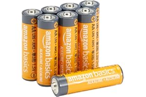 Amazonベーシック 乾電池 単3形 単三電池 アルカリ 保存期限10年 8個セット 1.5V 液漏れ防止