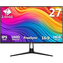 Amazon.co.jp: Z Z-Edge(ゼロエッジ) 4K モニター 27型 IPS UHD