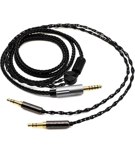 Amazon | 【JSHiFi-静夜】ヘッドホンリケーブル 4.4mmバランス