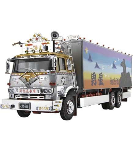 Amazon | 青島文化教材社 1/32 トラック野郎シリーズ No.7 一番星 度胸  