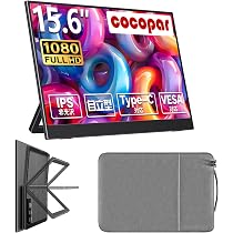 cocopar デュアルモバイルモニター 15.6インチ Amazon.co.jp: cocopar モバイルモニター 15.6インチ1920x1080FHD 自立